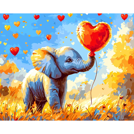 Verträumte, herzliche Freude