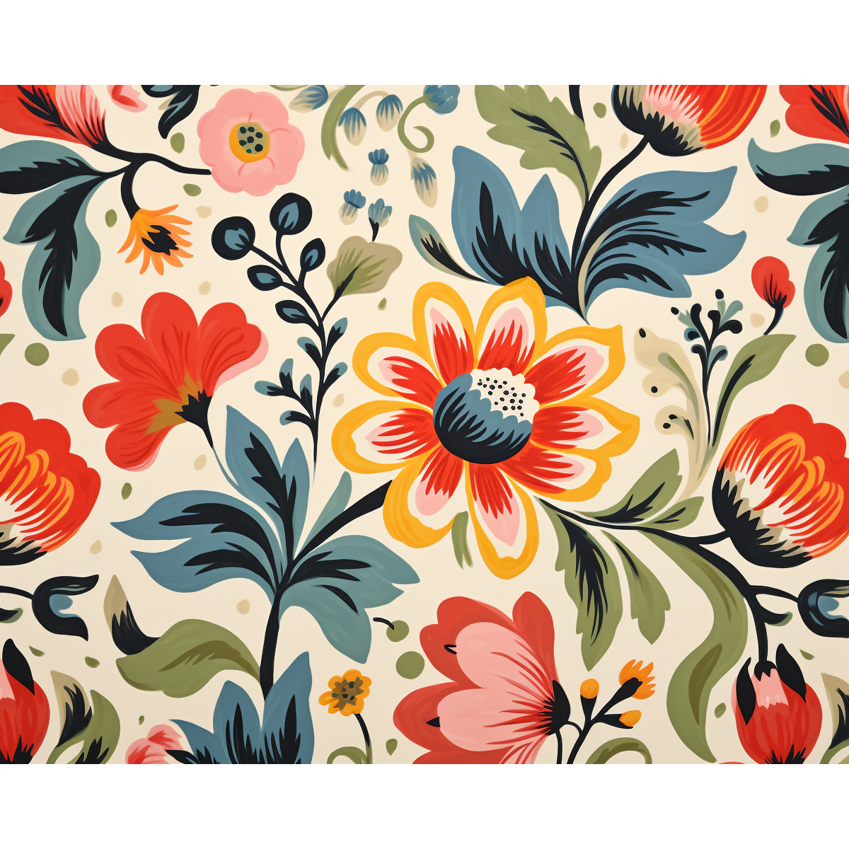 Folklore Blumen