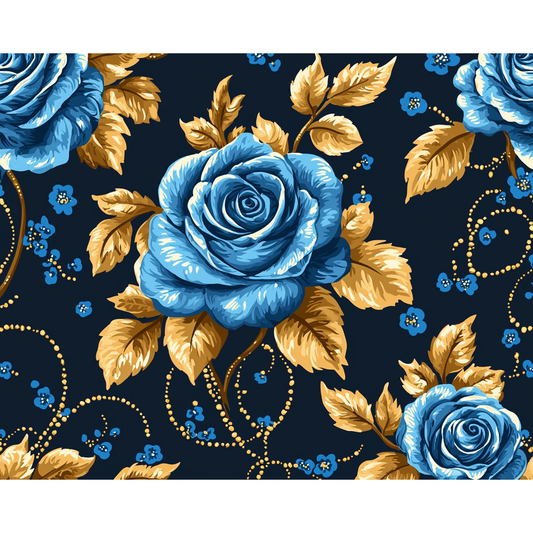 Luxuriöser Rosengarten