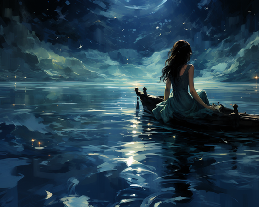 Geheimnisvoller Mondscheinsee