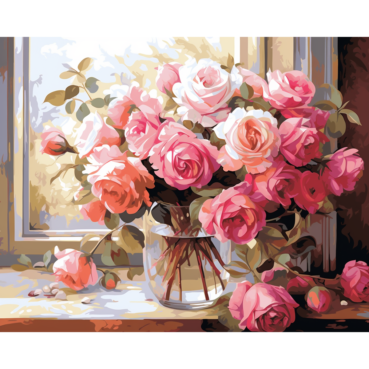 Nummerierte Rosen