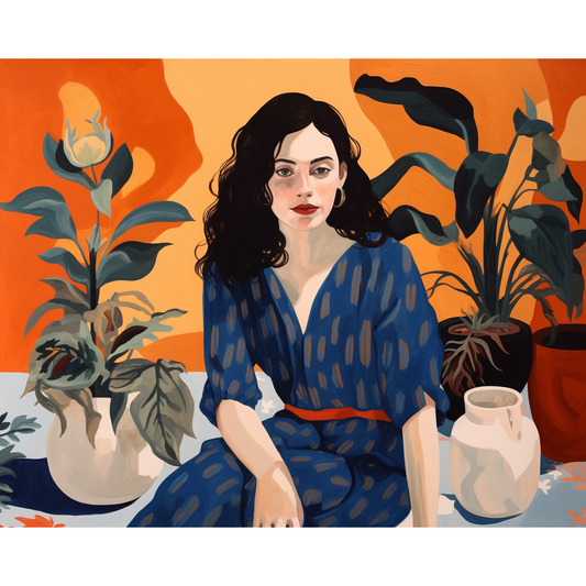 Jugendlicher Ausdruck