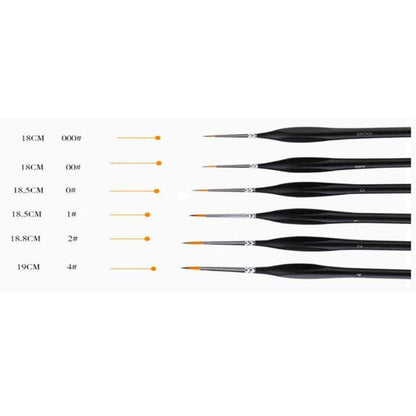 Professionelle Pinsel (6 Stück)