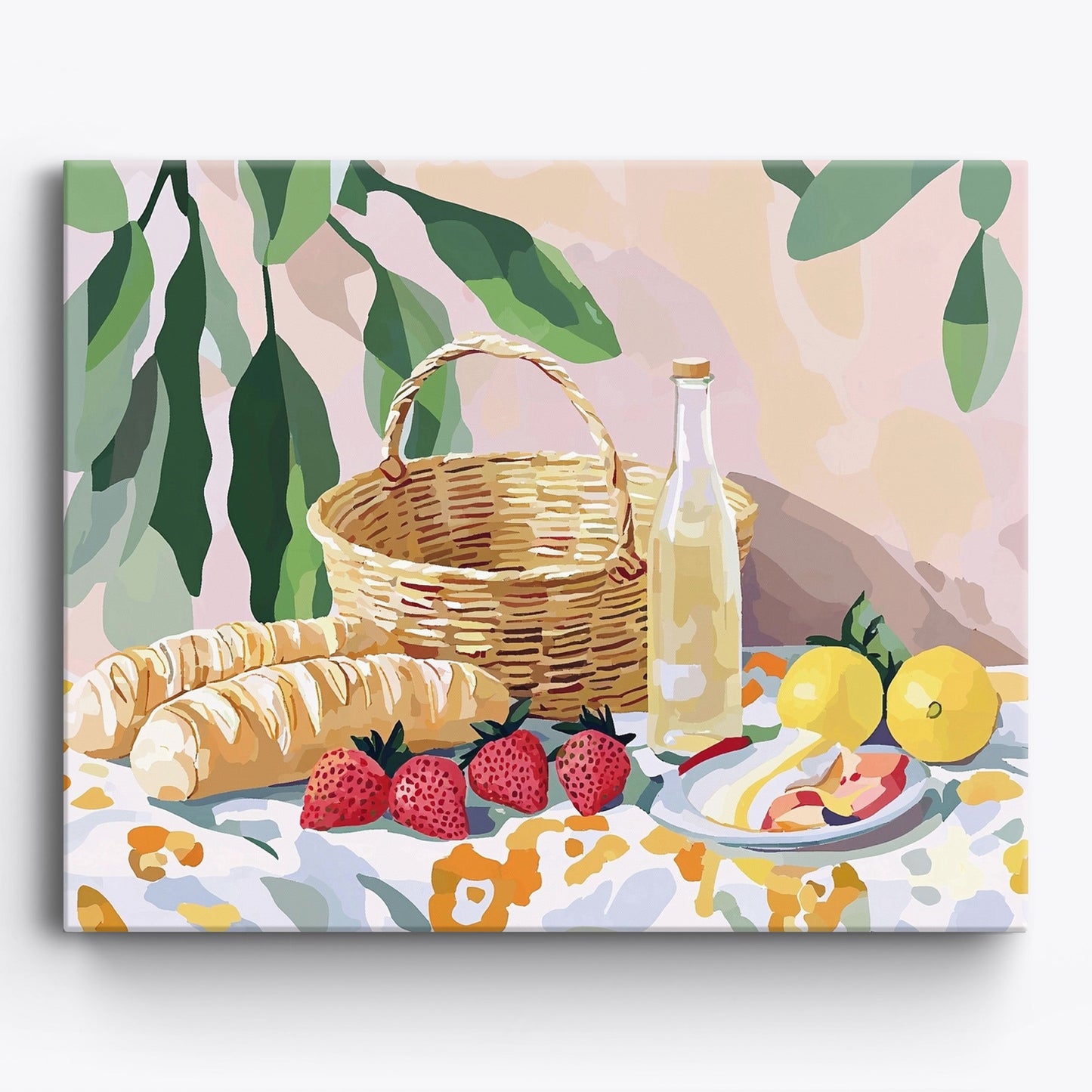 Glückseliges Picknick