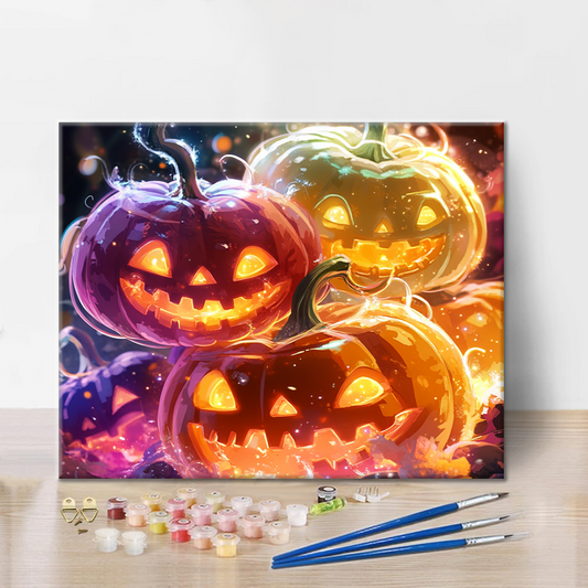 Jack Lantern - Malen nach Zahlen