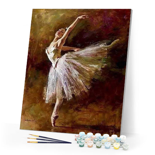 A Ballerina wearing Ballerina Shoes