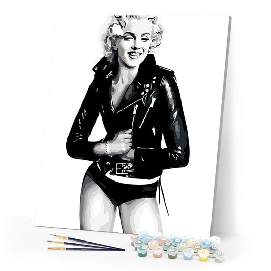 Black and White Marilyn Monroe
