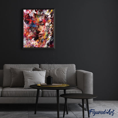 Abstract Female Face