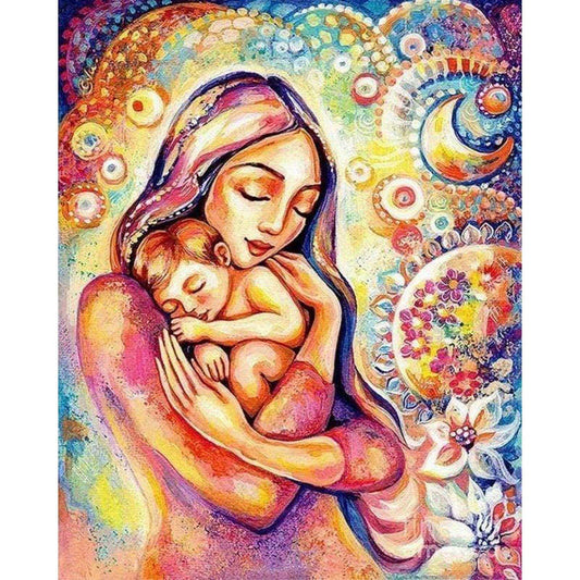His mother's Arms