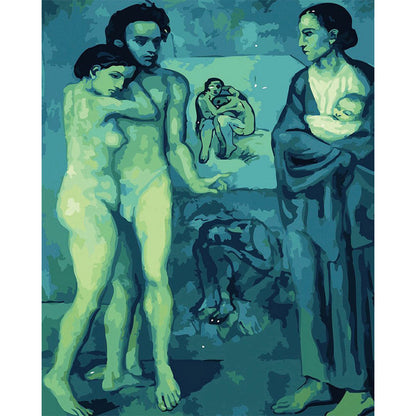 Couple and Woman