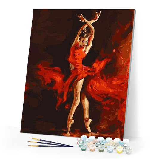 Magical Red Dancer