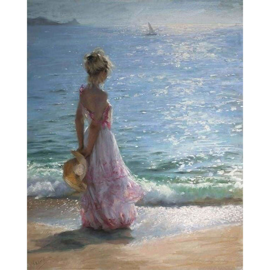 Young Woman at the Beach