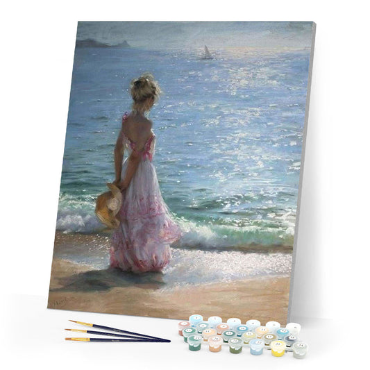 Young Woman at the Beach