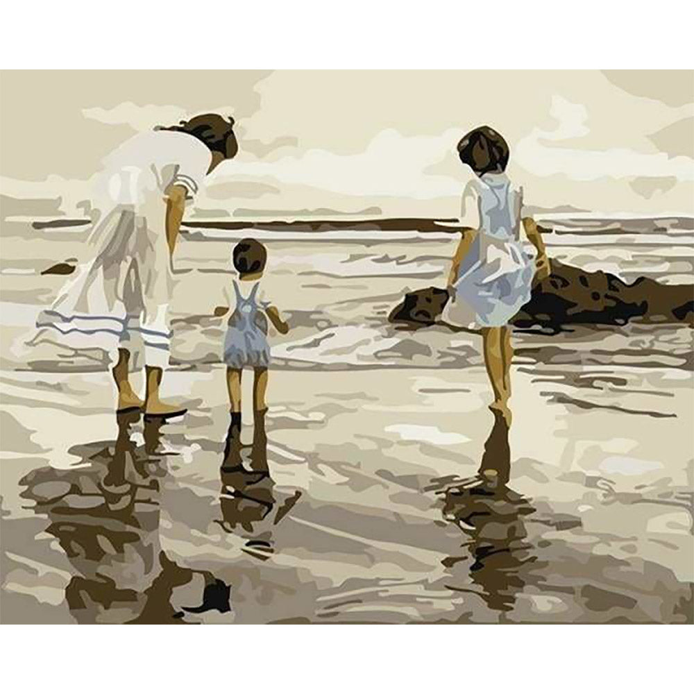 Family and Seaside