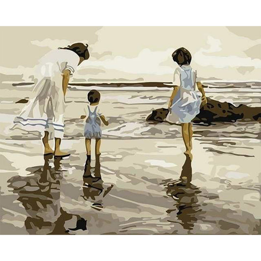 Family and Seaside