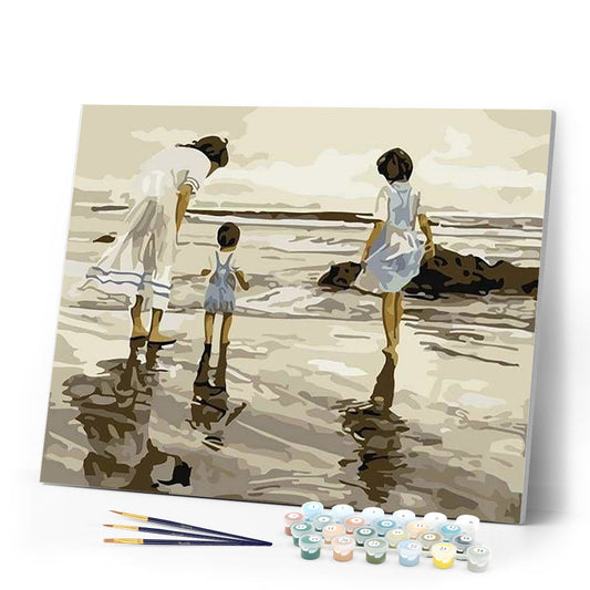 Family and Seaside