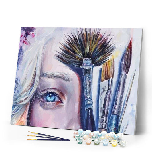 Face and Brushes