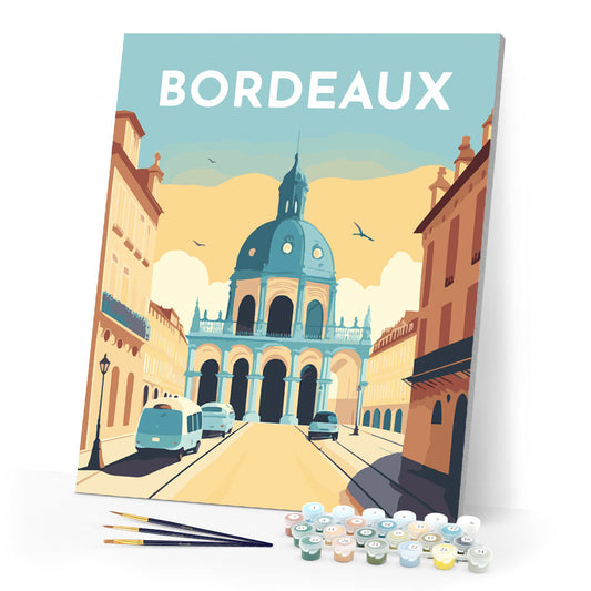 Reiseplakat Bordeaux