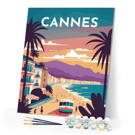 Reiseplakat Cannes
