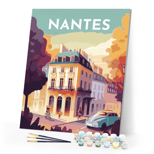 Reiseplakat Nantes