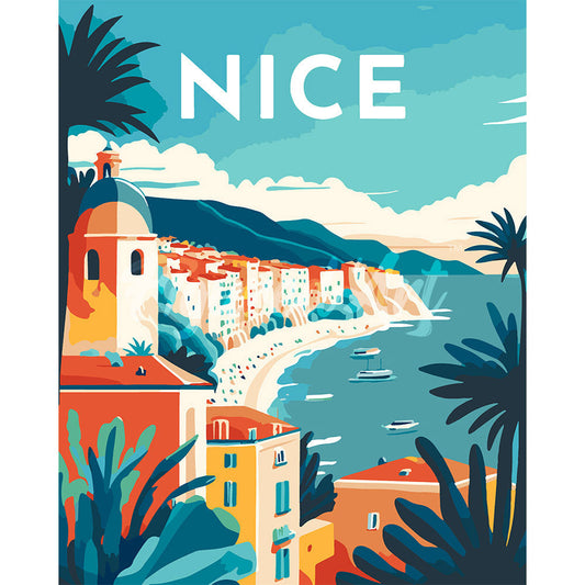 Reiseplakat Nizza