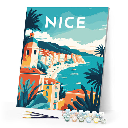 Reiseplakat Nizza