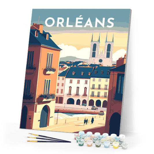 Reiseplakat Orleans