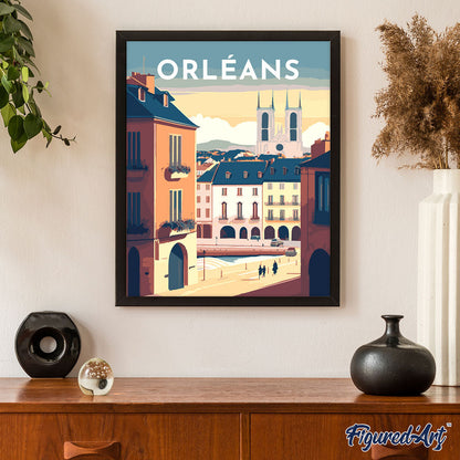 Reiseplakat Orleans