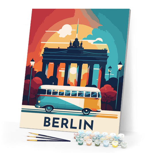 Reiseplakat Berlin