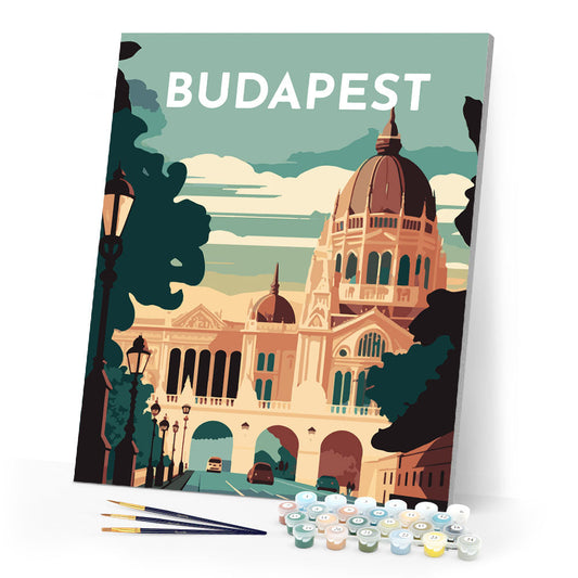 Reiseplakat Budapest