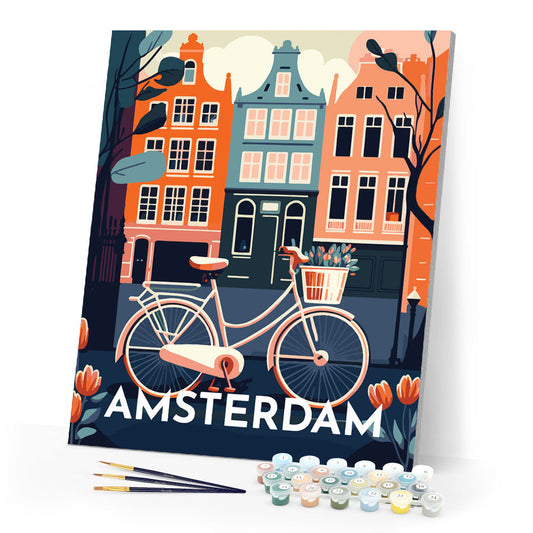 Reiseplakat Amsterdam