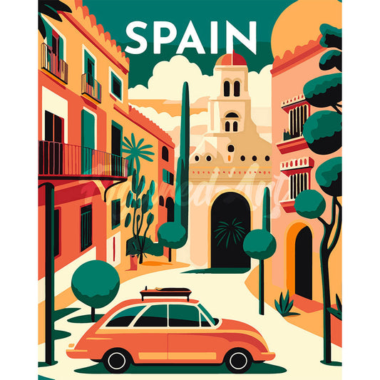 Reiseplakat Sevilla