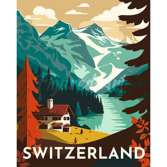 Reiseposter Bern