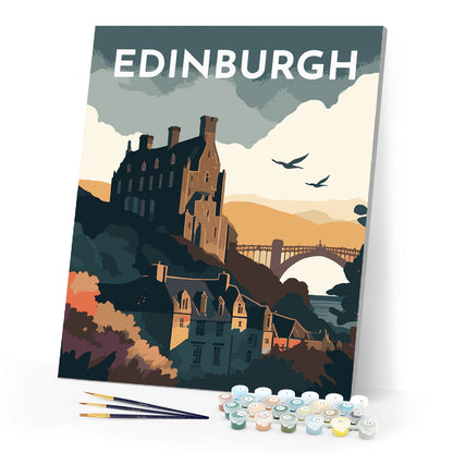 Reiseplakat Edinburgh