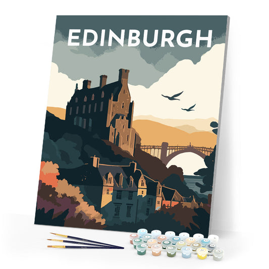 Reiseplakat Edinburgh