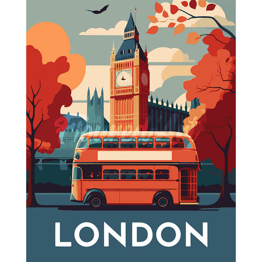 Reiseplakat London