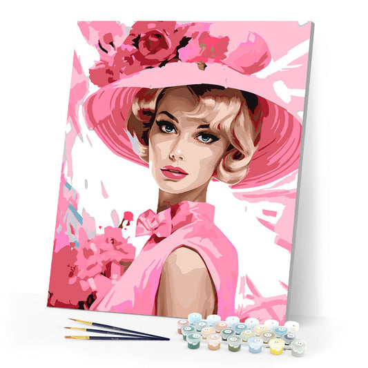 Diva in a Pink Chapeau