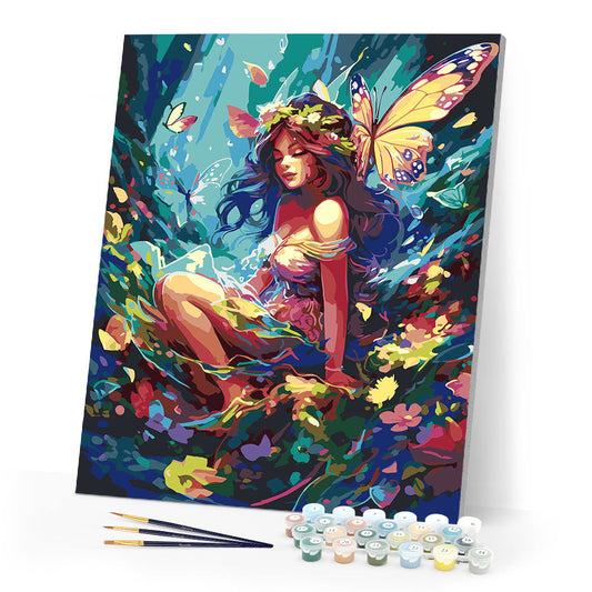 Fairy and Butterflies