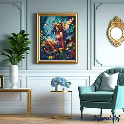 Fairy and Butterflies