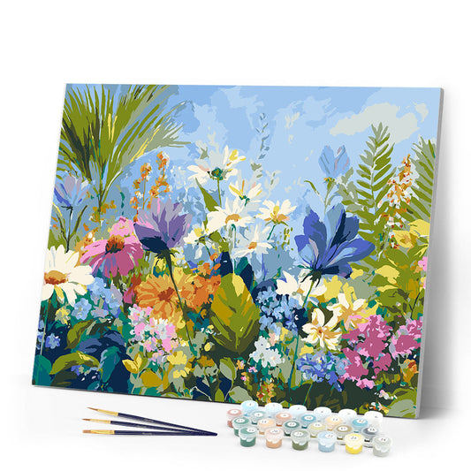 Colorful Floral Field