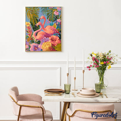 Zwillingsflamingos