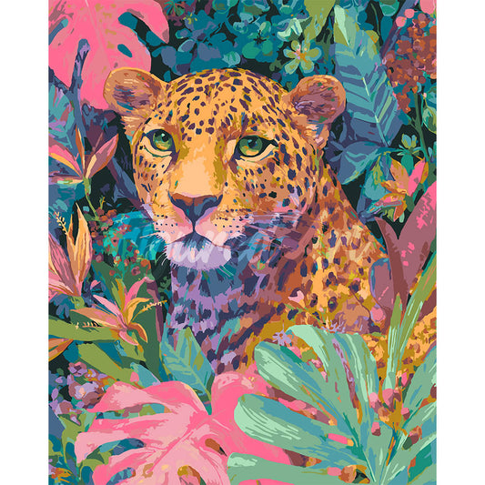 Tropischer Leopard