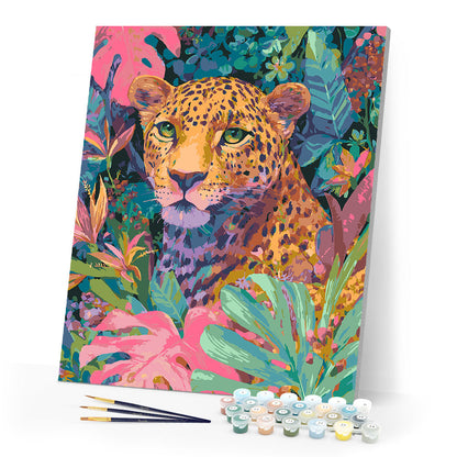 Tropischer Leopard