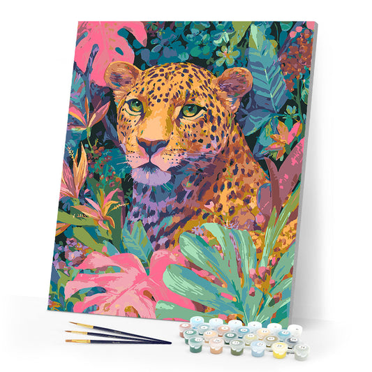 Tropischer Leopard