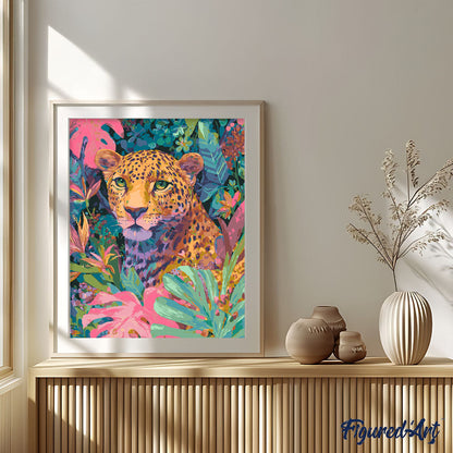Tropischer Leopard