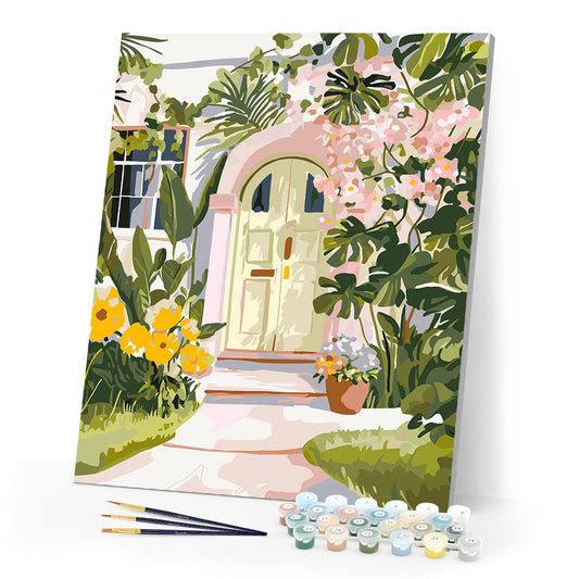 Doorway of Flowers