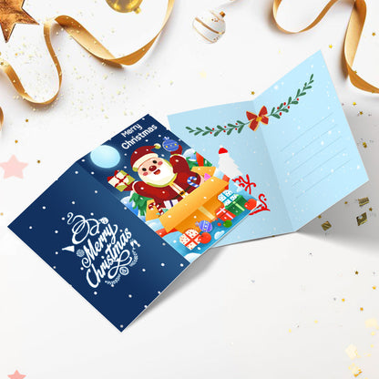 Weihnachtskarte II - Malen nach Zahlen