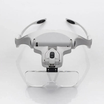 Lupen LED-beleuchtete Stirnband-Lupenlampe