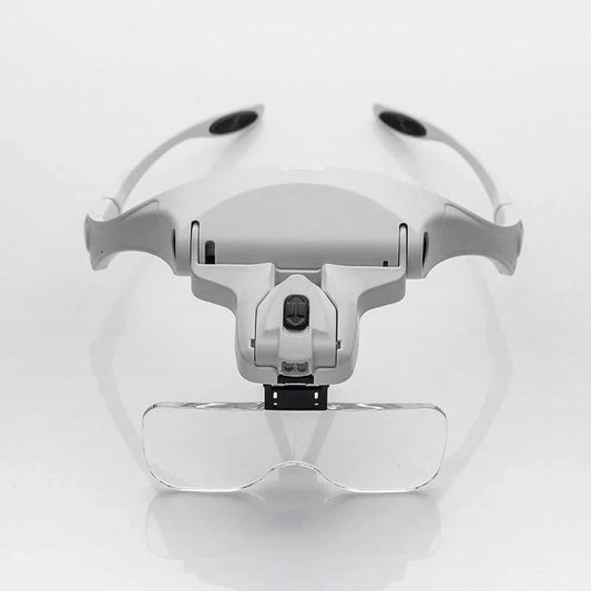 Lupen LED-beleuchtete Stirnband-Lupenlampe