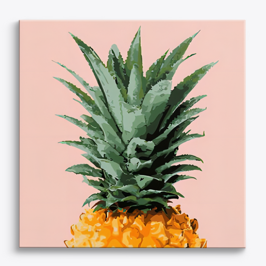 Ananas Abstraktes Mini-Kit